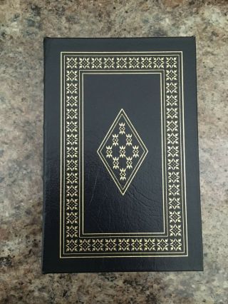 Easton Press " All The Best " By George H.  W.  Bush.  Signed First Edition,  Leather