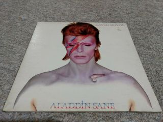 Glam David Bowie Aladdin Sane Rca Lsp 4852 1973 Vg,  Gf German Imp