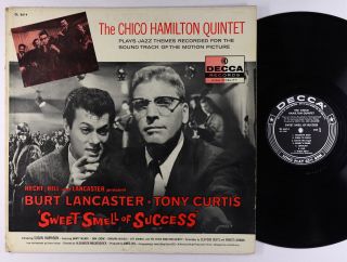 Chico Hamilton Quintet - Sweet Smell Of Success Lp - Decca - Dl 8614 Mono Dg
