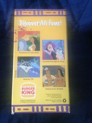 2 Complete set of 8 Burger King walt Disney classic & 4 Pocahontas glasses 7