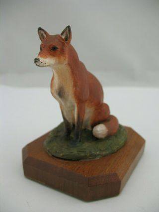 Louis Paul Jonas Figurine 761: Sitting Fox