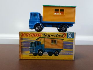 Matchbox Superfast Lesney - No.  60 - Office Site Truck
