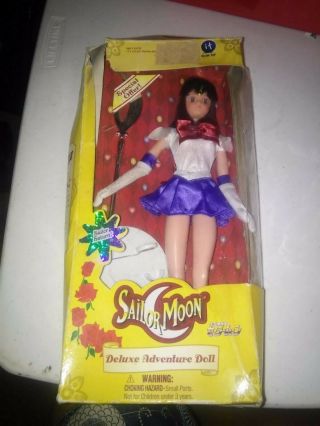 Sailor Moon - Sailor Saturn Irwin 11.  5 " Doll