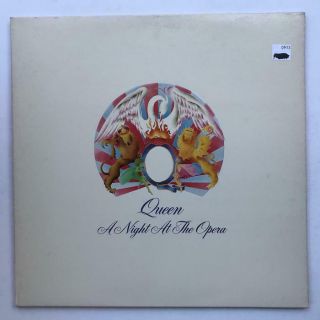 Queen A Night At The Opera Lp Vg,  /vg,  Vintage 70s Vinyl