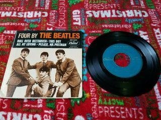 The Beatles 45 EP record FOUR BY THE BEATLES,  Capitol 1964 PS 7