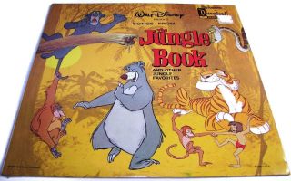 Nib Vtg 1967 Walt Disney Songs From The Jungle Book Disneyland Lp Record - Lp1