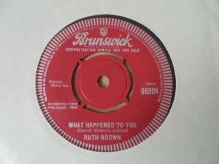 Ruth Brown - Yes,  Sir,  That ' s My Baby 1964 UK 45 BRUNSWICK DEMO EX,  MOD/SOUL 2