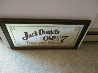 Jack Daniels Old No.  7 Bar Mirror