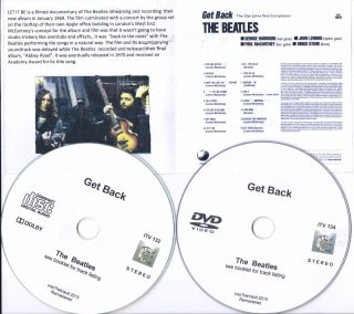 Beatles Let It Be ' 70 Film Doc Widescn vers.  DVD/CD combo -.  Get Back CD 2