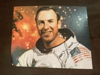 James Jim Lovell Nasa Astronaut Signed 8 X 10 Photo Autographed