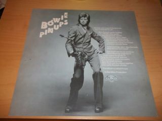 David Bowie ‎– Pinups - 1973,  UK,  Vinyl,  LP 3