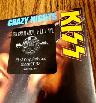 KISS - Crazy Nights - Vinyl LP - - Kissteria 2014 180 Gram 4