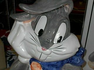 Warner Brothers Bugs Bunny Looney Tunes Cookie Jar 1993 NIB/UNUSED W/BOXES 5