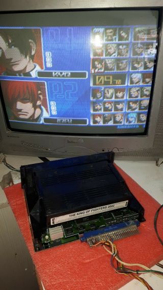 The King of Fighters 2002 SNK NEO GEO MVS Arcade Cartridge ORJINAL 5