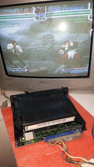 The King of Fighters 2002 SNK NEO GEO MVS Arcade Cartridge ORJINAL 7
