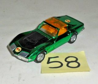 Corgi Toys 1/43 Chevrolet Corvette Sting Ray Coupe Green Paint 58
