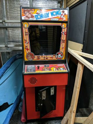 Donkey Kong Arcade Machine,  Screen Not,  Unknown Year,