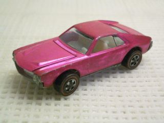 Hot Wheels Redline - 1968 All - Custom Amx - Pink