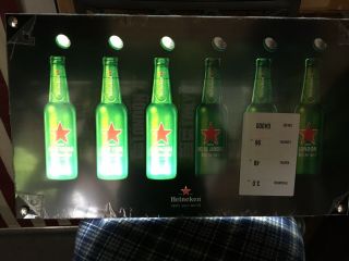 Heineken Beer Motion Light LED Sign 2
