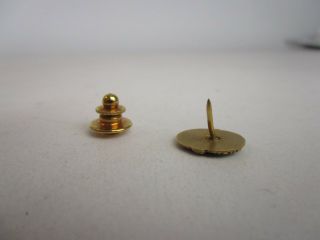 John Deere Vintage Service Pin Tie Tack 10 K Gold 15 YEAR 2