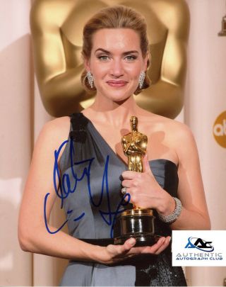 Kate Winslet Autograph Signed 8x10 Photo Oscar Winner Titanic