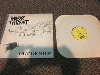 Minor Threat 12” Out Of Step Early Pressing