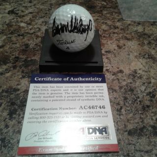 Donald Trump 45th Us President Signed Golf Ball Psa Dna Ac46746