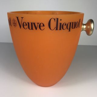 Rare Veuve Clicquot Champagne Ice Bucket France Barware Bar Cart