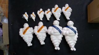 5 " 8 " 12 " 14 " 17 " Limited Michelin Man Doll Figure Bibendum Advertise Tire