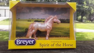 Iris - Cremello Appaloosa Highland Pony Stablemate Club Breyer,