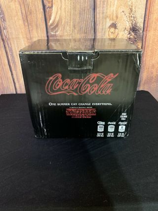 Stranger Things Coke Coca Cola 1985 Limited Edition Collectors Pack In Hand