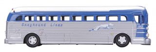 Mth Rail King 1:48 O Scale Greyhound Die - Cast Bus Model 30 - 50009