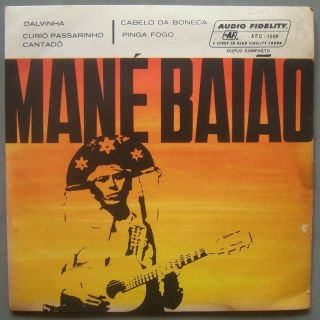 ManÉ Baiao - " Pinga Fogo " Forro Folk Groove Dancefloor 1962 Brazil Ep 7 " 45 Hear