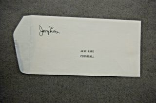 Rare 1992 Signed Personal Letter from JERRY LEWIS to JESS RAND (Agent) 7