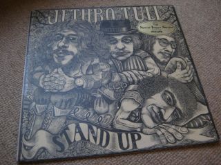 Jethro Tull Stand Up Lp Import Cover France 1st Press Vg/vg,  [gimmick Cover]