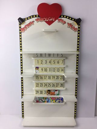 Rare Danbury Betty Boop Perpetual Calendar Base And Numbers