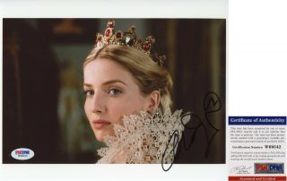 Annabelle Wallis Signed 8x10 The Tudors Jane Seymour Psa/dna