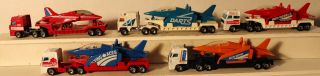 Dte 5 Matchbox Convoy Trucks Plane Transporters Flying Aces,  Royal Air Force