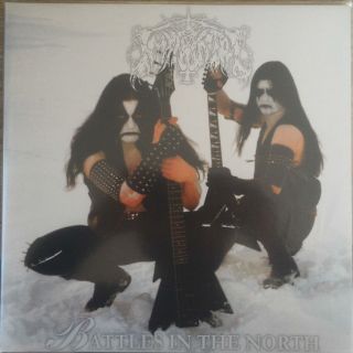 Immortal ‎– Battles In The North Lp 180 White Vinyl Gatefold Re (2018) Metal