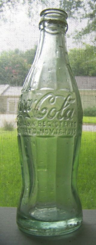 Navasota Texas 1915 Coca Cola Bottle Hobbleskirt Coke Rated Rare In Porter Book