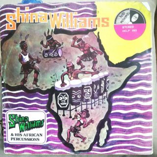 Shina Williams & His African Percussions ‎– Invisible Afrobeat Afro Funk Vg,