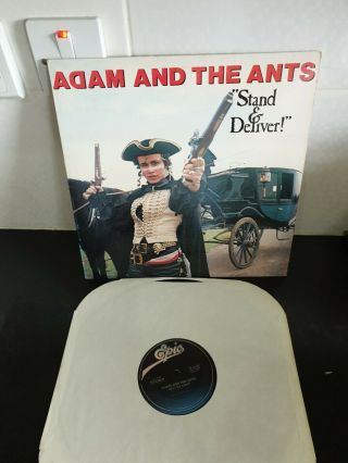 Adam And The Ants Stand And Deliver Usa Only 12 " Single Picture Sleeve.