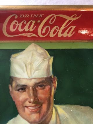 1927 Coca Cola Metal Serving Tray The Soda Jerk 8
