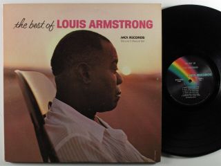 Louis Armstrong The Best Of Mca 2xlp Nm/vg,  Gatefold