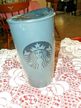 Starbucks 12 Fl Oz Travel Mug Glass With Lid And Logo With Tags