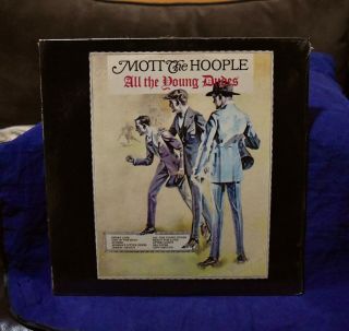 Mott The Hoople Very Rare Lp All The Young Dudes 1972 Usa 1stpress No Cut