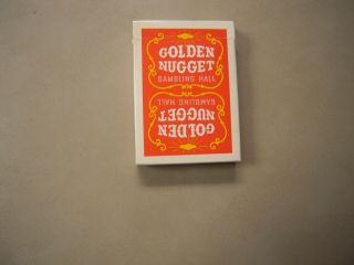 Golden Nugget Casino Las Vegas Deck Of Cards Downtown Orange.
