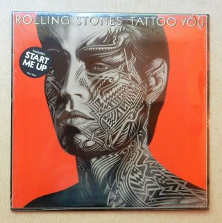 Rolling Stones: Tattoo You Lp Coc 16052 W/ Hype Sticker