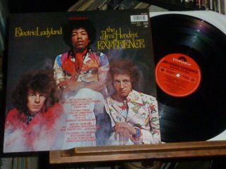 1991 Quality UK Polydor Press Jimi Hendrix Experience Electric Ladyland 2Lp NM 3