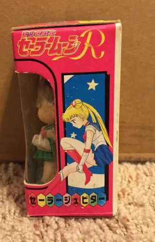 Rare 1994 Bandai Sailor Jupiter (Makoto) Mini Figure Doll - Sailor Moon R - Toei 5